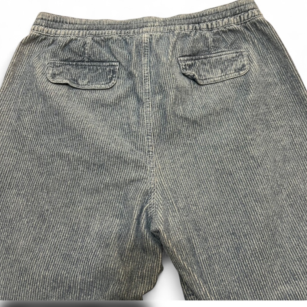 J. Crew Tie-Waist Camp Pant in Indigo Corduroy Size Large - Picture 6 of 11